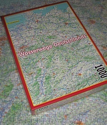 Puzzle Deutschlands Wasserstraßen 1000 Teile